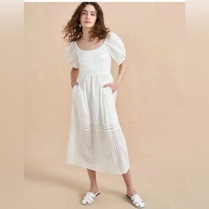 La ligne white dress medium
